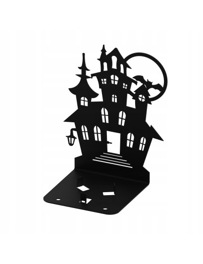 GAMET, Świecznik Halloween NAWIEDZONY DOM Metalowy Lampion HIT SEZONU