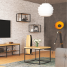 Stelaż wiszący 315x800x360[mm], czarny strukturalny